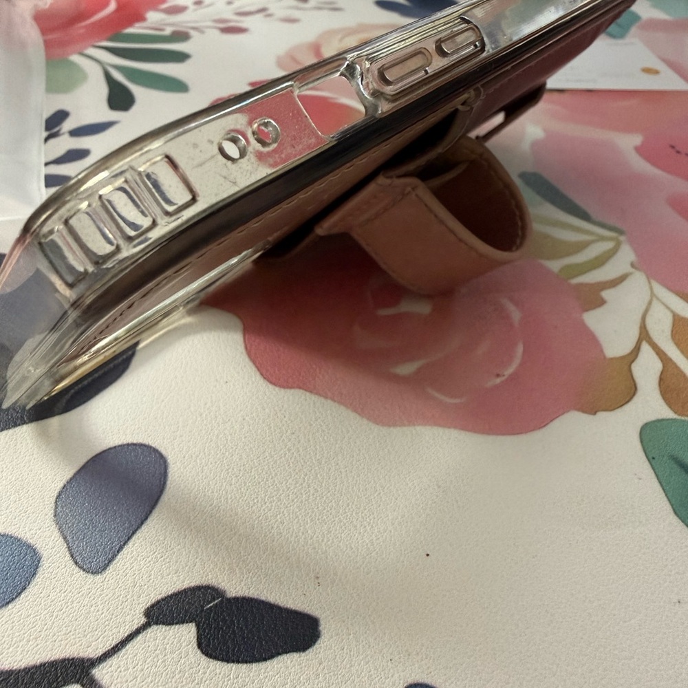 iPhone 16 Pro Max Dual-Tone Pink and Brown Phone Case - Picture 5 of 5